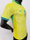 2024 Brazil   Player Version Soccer Jersey