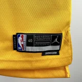 22-23 Indiana Pacers HALIBURTON #0 Yellow Top Quality Hot Pressing NBA Jersey