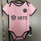 2023 Inter Miami Home Baby Infant Crawl Suit