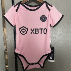 2023 Inter Miami Home Baby Infant Crawl Suit