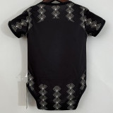 23-24 Corinthians Black Baby Infant Crawl Suit
