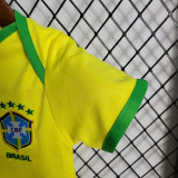 22-23 Brazil Home Baby Infant Crawl Suit