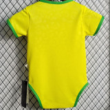 22-23 Brazil Home Baby Infant Crawl Suit