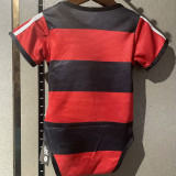 23-24 Flamengo Home Baby Infant Crawl Suit