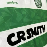 1989-1991 Celtic Home Retro Soccer Jersey