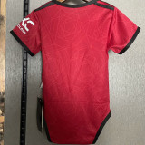 23-24 Man Utd Home Baby Infant Crawl Suit