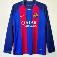 2016-2017 BAR Home Long Sleeve Retro Soccer Jersey (长袖)