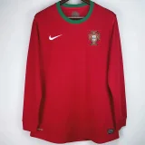 2012 Portugal Away Long Sleeve Retro Soccer Jersey(长袖)