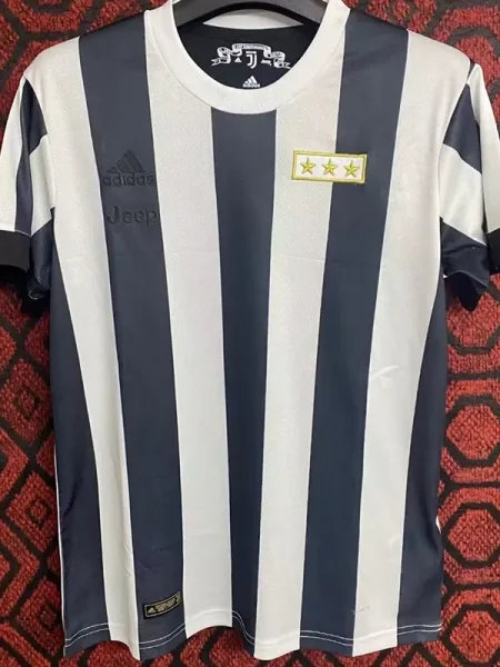 2017 JUV Limited Edition 120th Anniversary Retro Soccer Jersey