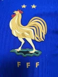 2024 France Home   Player Version Soccer Jersey