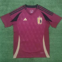 2024 Belgium Home   Fans Soccer Jersey
