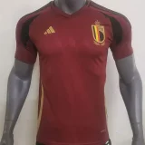 2024 Belgium Home   Fans Soccer Jersey