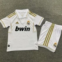2011-2012 RMA Home Kids Retro Soccer Jersey