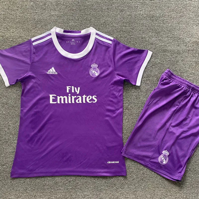 US$ 17.50 - 2016-2017 RMA Away Kids Retro Soccer Jersey - www.motios6.com