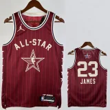 23-24 ALL-STAR JAMES #23 Red Top Quality Hot Pressing NBA Jersey 23-24 ALL-STAR JAMES #23 Red Top Quality Hot Pressing NBA Jersey