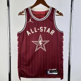 23-24 ALL-STAR BOOKE #1 Red Top Quality Hot Pressing NBA Jersey
