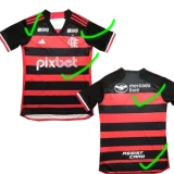 24-25 Flamengo Home Fans Soccer Jersey