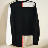 2019-2020 JUV Home Long Sleeve Retro Soccer Jersey (Player Version) (长袖)