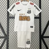 2012 Santos FC Home Kids Retro Soccer Jersey