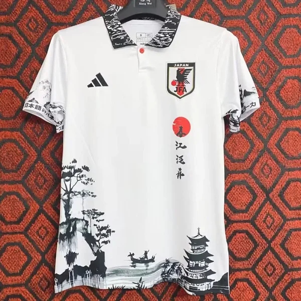 23-24 Japan White Special Edition Fans Soccer Jersey (春江)