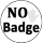 No Badge