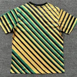 2024 JAMAICA Yellow Green Training shirts