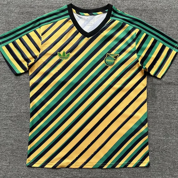 2024 JAMAICA Yellow Green Training shirts