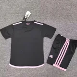 2024 Inter Miami Away Kids Soccer Jersey (爱心广告)