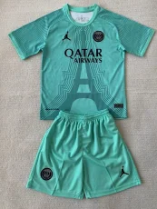 24-25 PSG Lake Blue Special Edition Kids Soccer Jersey