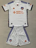 24-25 FC Cincinnati Away Kids Soccer Jersey (带章)