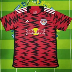 24-25 New York Red Bulls Home Fans Soccer Jersey (纽约红牛)