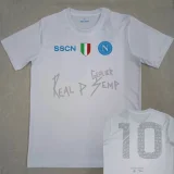 2024 Napoli #10 Commemorate White T-Shirts