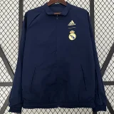2024 RMA Black & Dark Blue Double Sided Windbreaker (双面刺绣)(双面风衣)