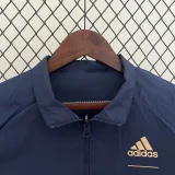 2024 RMA Black & Dark Blue Double Sided Windbreaker (双面刺绣)(双面风衣)
