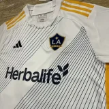 24-25 LA Galaxy Home Fans Soccer Jersey (胸前带广告)