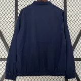 2024 RMA Black & Dark Blue Double Sided Windbreaker (双面刺绣)(双面风衣)