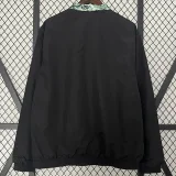 2024 Man Utd Black & Green Double Sided Windbreaker (双面风衣)