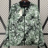 2024 Man Utd Black & Green Double Sided Windbreaker (双面风衣)