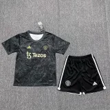 23-24 Man Utd Black Grey Kids Training
