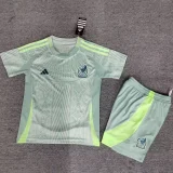 2024 Mexico Away Kids Soccer Jersey