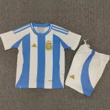 24-25 Argentina Home Stars Kids Soccer Jersey