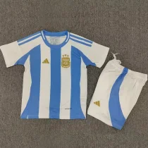 24-25 Argentina Home Stars Kids Soccer Jersey