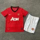 2012-2013 Man Utd Home Kids Retro Soccer Jersey