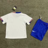 24-25 USA Home Kids Soccer Jersey