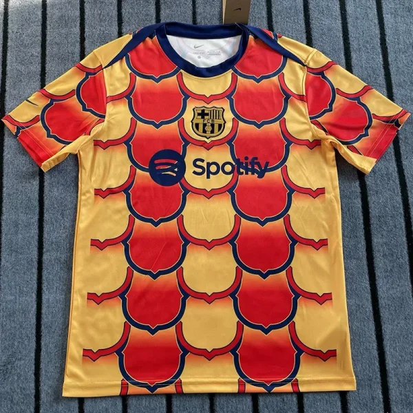 24-25 BAR Red Yellow Training shirts