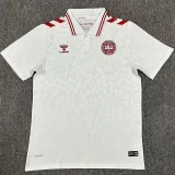 24-25 Denmark Away Fans Soccer Jersey