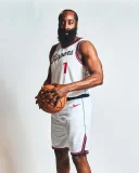 24-25 Clippers GEORGE #13 White City Edition Home Top Quality Hot Pressing NBA Jersey