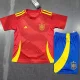 24-25 Spain Home Kids Soccer Jersey