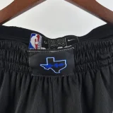 23-24 Dallas Mavericks Black City Edition Top Quality NBA Pants