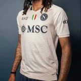 23-24 Napoli Cream Color Special Editio Fans Soccer Jersey